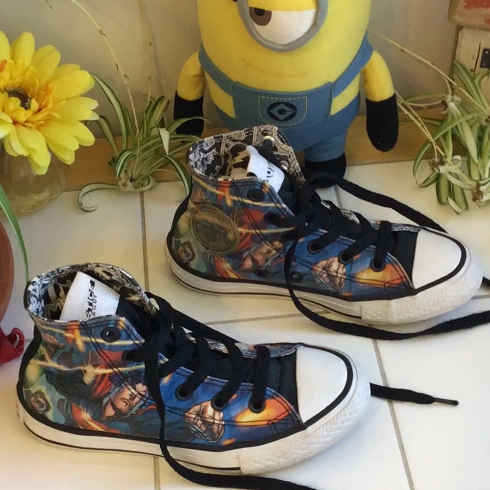 ‘Converse’ Justice League Hi-Top Lace-Up Sneakers